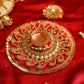 Decorative Red Charming T-light Holder