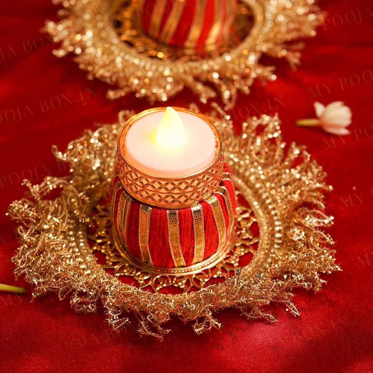 Handcrafted Charming T-light Holder