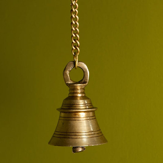 Antique Brass Harmony Hanging Bell