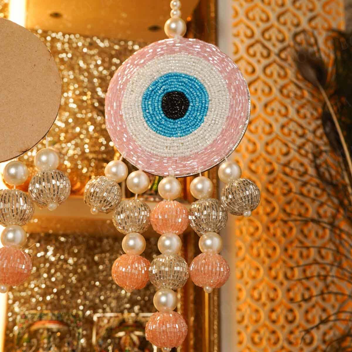 Handcrafted Evil Eye Decor Hanging
