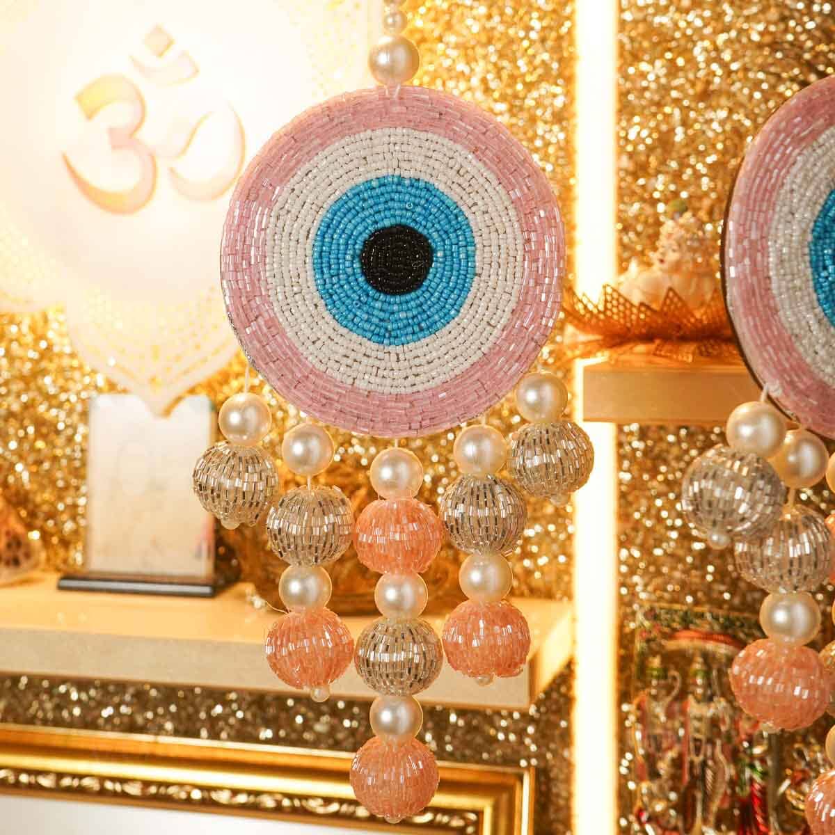 Handcrafted Evil Eye Decor Hanging
