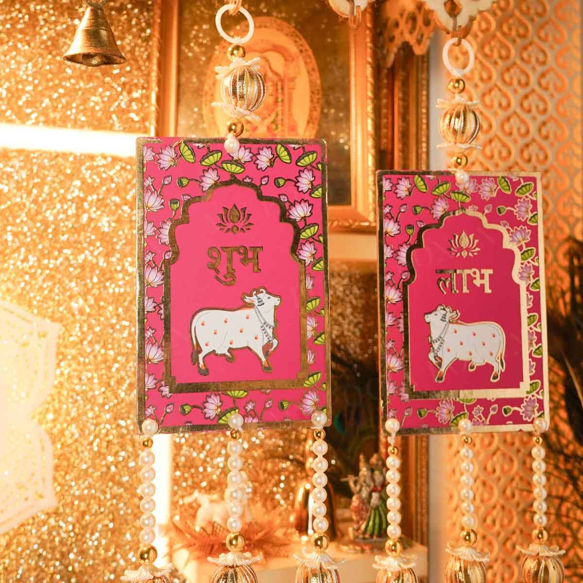 Handcrafted Shubh Labh Door Hanging