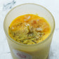 Citrine Patcholi Natural Healing Crystal Candle