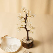 Clear Quartz Cleansing Crystal Stone Tree 100 Beads