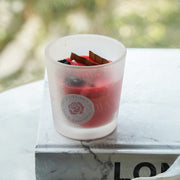 Root Chakra Natural Healing Crystal Candle