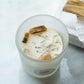 Clear Quartz Vanilla Natural Healing Crystal Candle