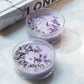 Amethyst Lavender Crystal Aromatherapy Palm Candles (Set of 2)