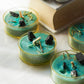 Tourmaline Mogra Crystal Aromatherapy Candles (Set of 4)