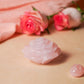 Rose Quartz Rose Showpiece