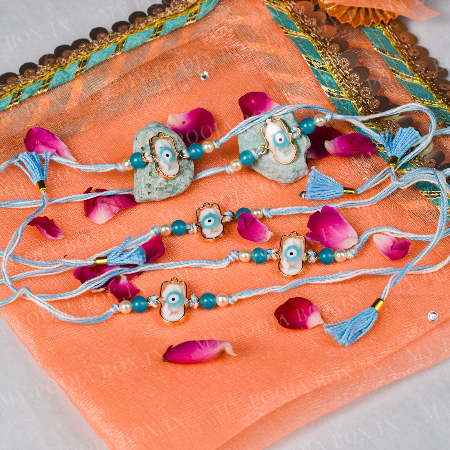 Hamsa Evil Eye Protection Rakhi