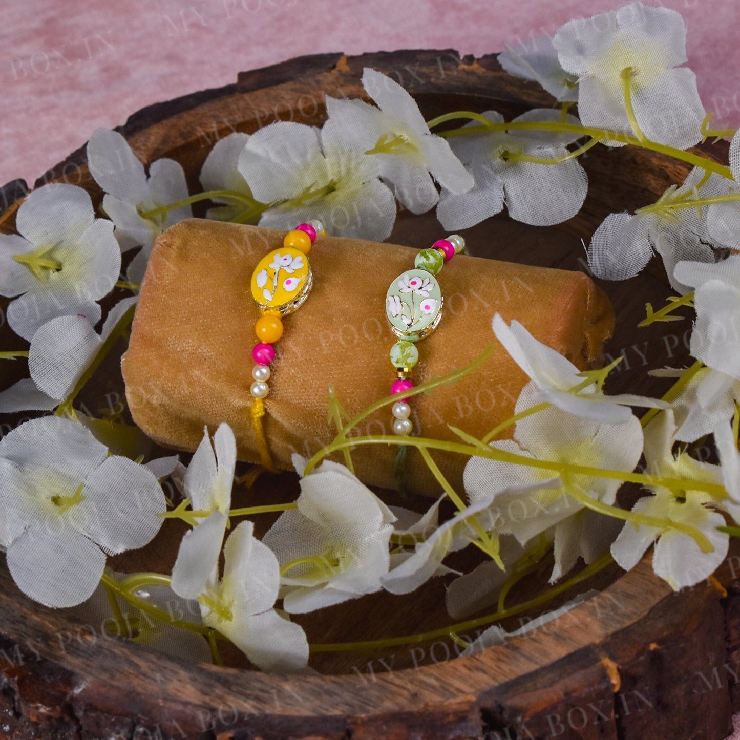 Gardenia Sparkle Bhaiya Rakhi