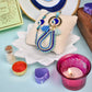 Evil Eye Teardrop Bhaiya Bhabhi Rakhi