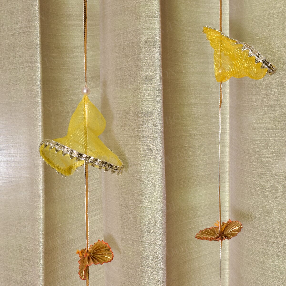 Colorful Tassels Backdrop Curtain Hanging Set Of 5