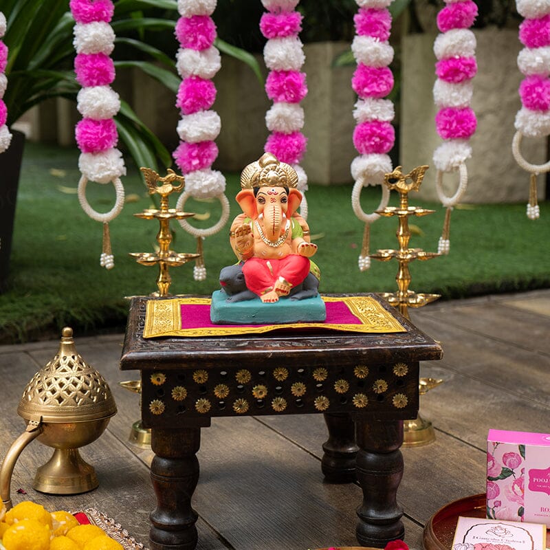 6INCH Eco-Friendly Siddhi Vinayak Ganpati | Plant-A-Ganesha