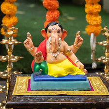 8INCH Eco-Friendly Bal Ganesh | Plant-A-Ganesha