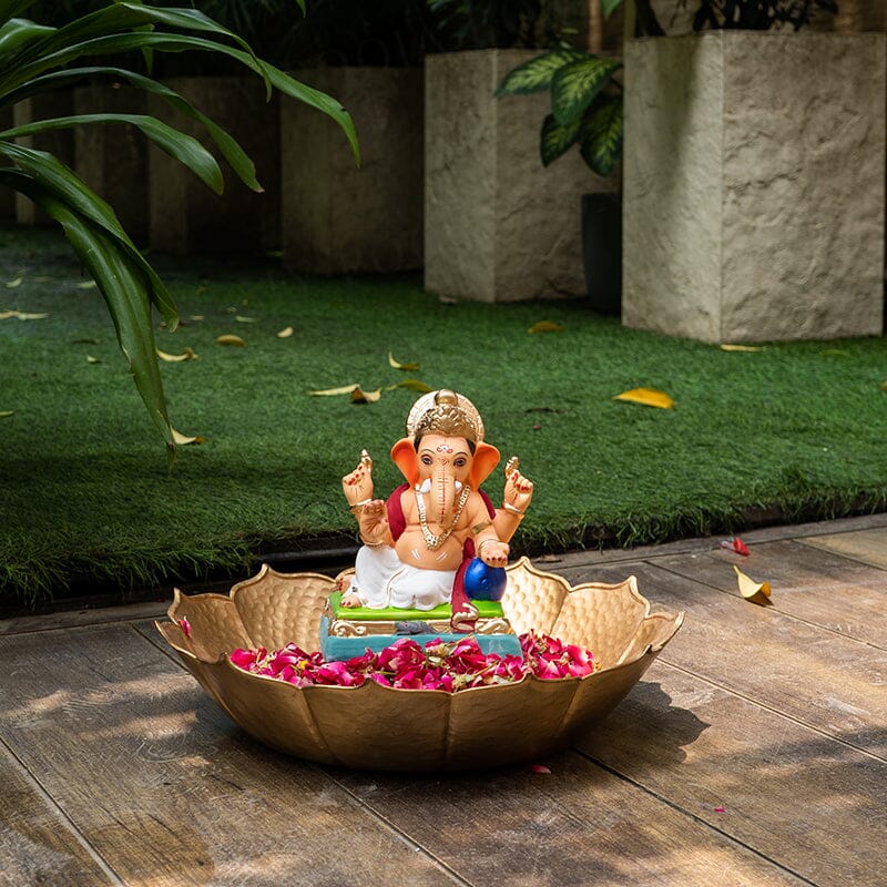 8INCH Eco-Friendly Manomay Ganpati | Plant-A-Ganesha