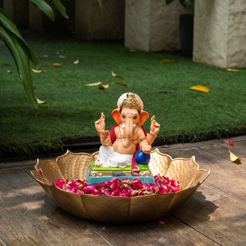8INCH Eco-Friendly Manomay Ganpati | Plant-A-Ganesha
