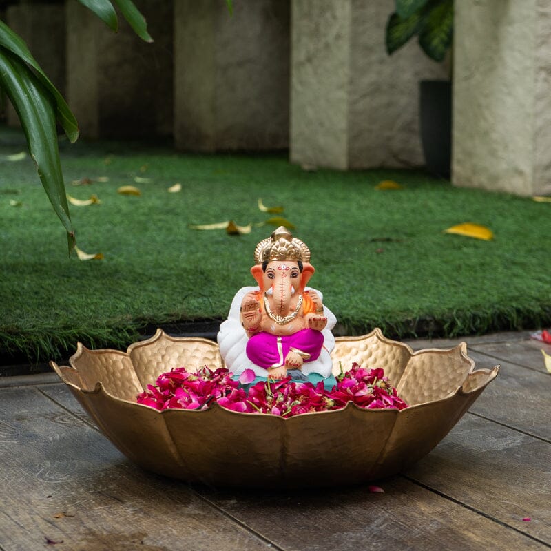 6INCH Eco-Friendly Shankh Shree Ganpati | Plant-A-Ganesha