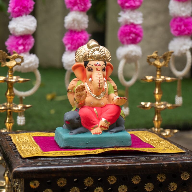6INCH Eco-Friendly Siddhi Vinayak Ganpati | Plant-A-Ganesha