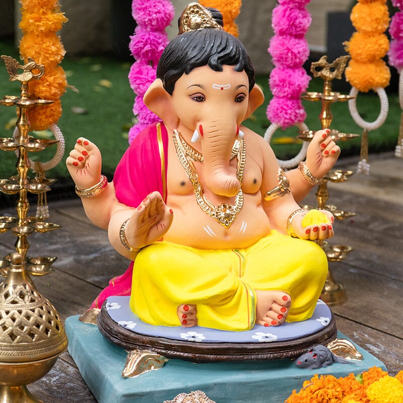 1.5FEET Eco-Friendly Muktidaya Ganpati | Plant-A-Ganesha