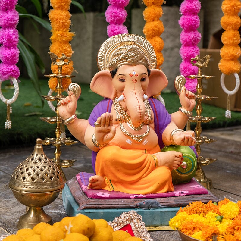 1.5FEET Eco-Friendly Siddhi Vinayaka Ganpati | Plant-A-Ganesha