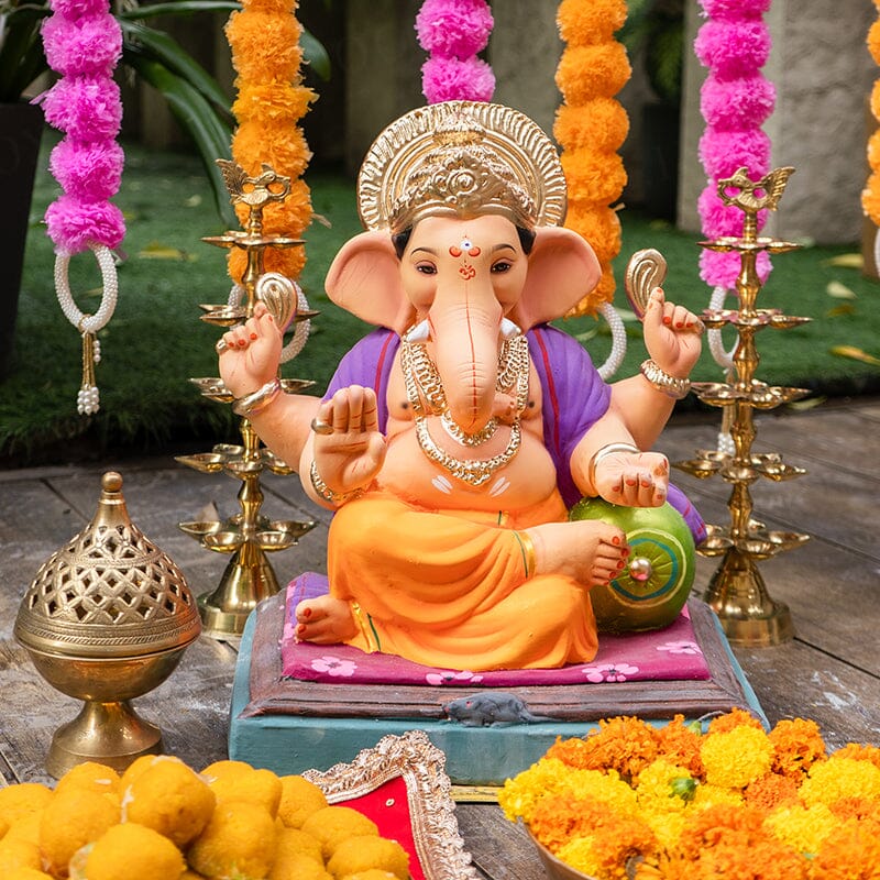 1.5FEET Eco-Friendly Siddhi Vinayaka Ganpati | Plant-A-Ganesha