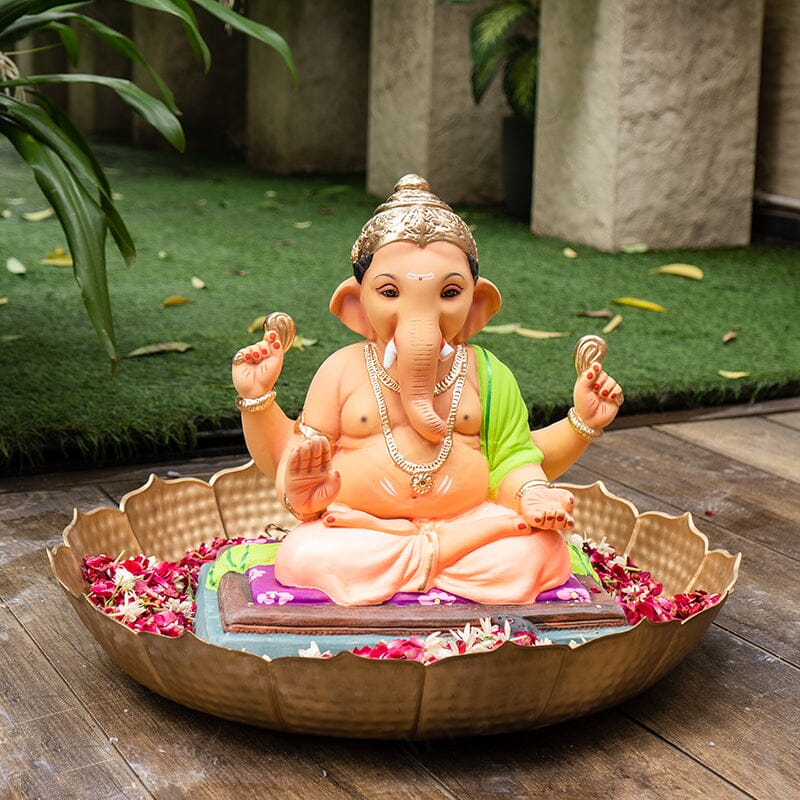 1.5FEET Eco-Friendly Brahman Ganpati | Plant-A-Ganesha