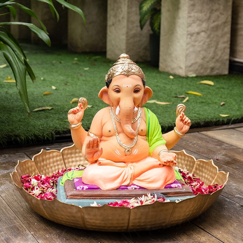 1.5FEET Eco-Friendly Brahman Ganpati | Plant-A-Ganesha