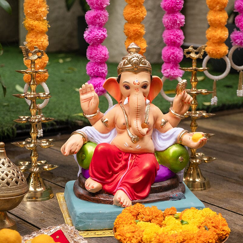 1.2FEET Eco-Friendly Umaputra Ganpati | Plant-A-Ganesha