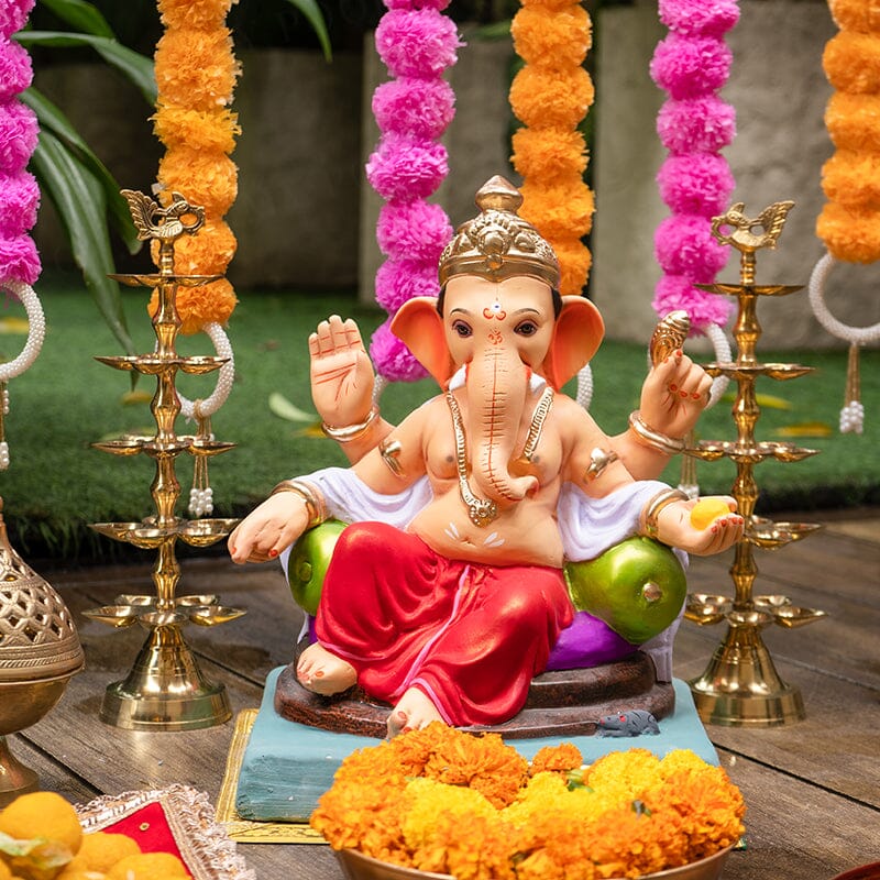 1.2FEET Eco-Friendly Umaputra Ganpati | Plant-A-Ganesha