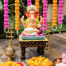 1.2FEET Eco-Friendly Vishwaraja Ganpati | Plant-A-Ganesha