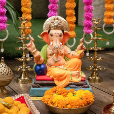 1.2FEET Eco-Friendly Devavrata Ganpati | Plant-A-Ganesha