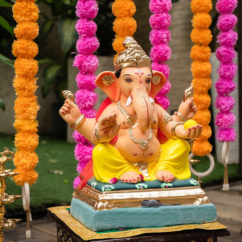 1.2FEET Eco-Friendly Rudveda Ganapati | Plant-A-Ganesha