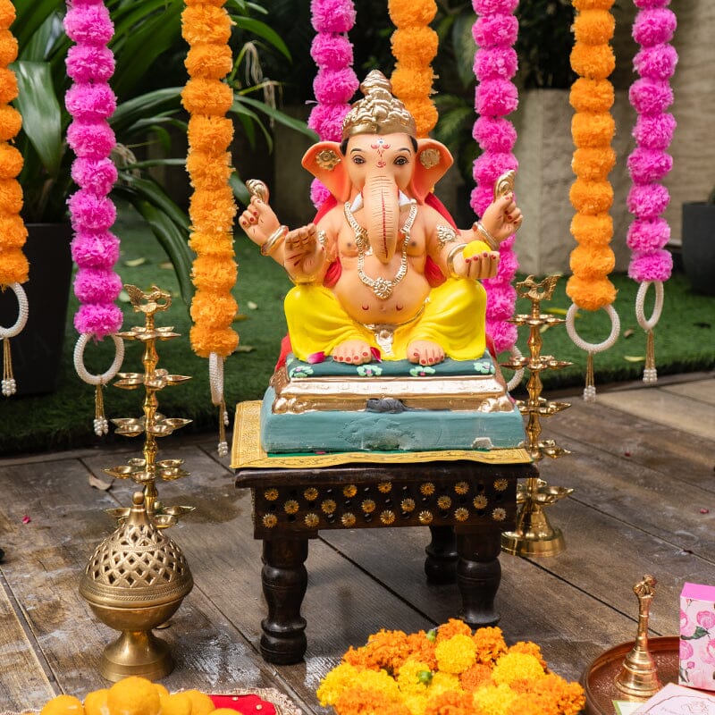 1.2FEET Eco-Friendly Rudveda Ganapati | Plant-A-Ganesha