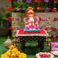 10INCH Eco-Friendly Haridra Feta Ganpati | Plant-A-Ganesha