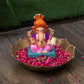 10INCH Eco-Friendly Haridra Feta Ganpati | Plant-A-Ganesha
