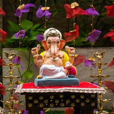 10INCH Eco-Friendly Pramoda Ganpati | Plant-A-Ganesha