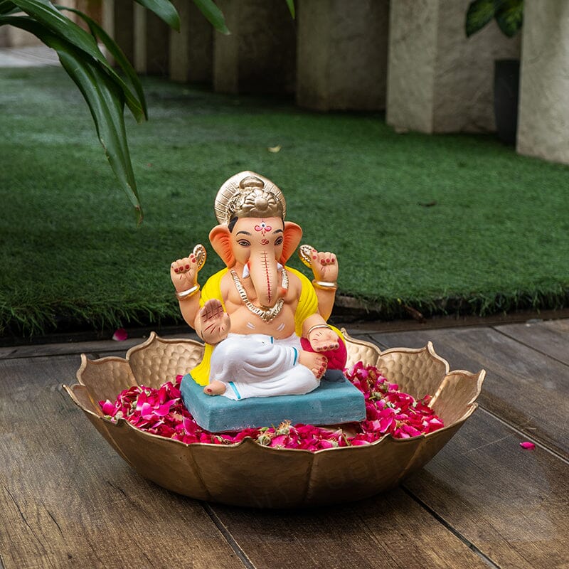 10INCH Eco-Friendly Pramoda Ganpati | Plant-A-Ganesha