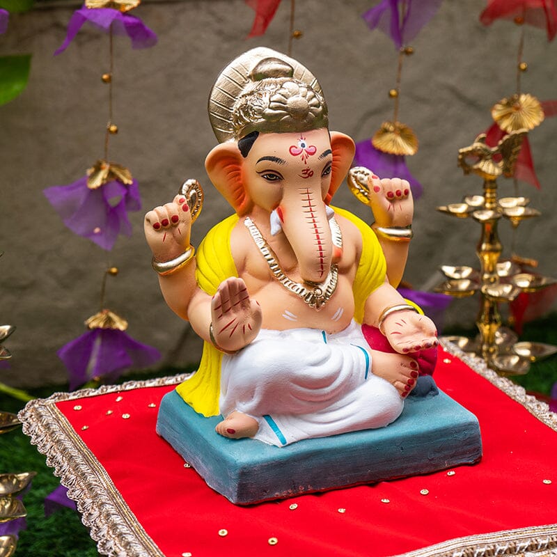 10INCH Eco-Friendly Pramoda Ganpati | Plant-A-Ganesha
