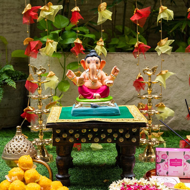 8INCH Eco-Friendly Bal Ganpati | Plant-A-Ganesha