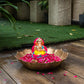 6INCH Eco-Friendly Jaswand Flower Ganapati | Plant-A-Ganesha