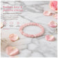 Rose Quartz Crystal Healing Bracelet | Love Stone