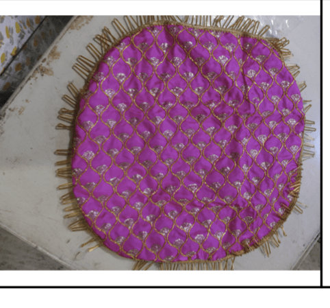 Royal Rani Red Thali Cover