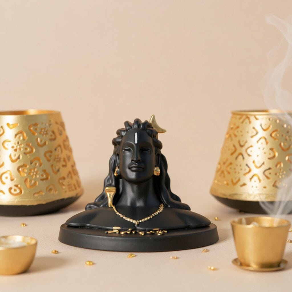 Adiyogi Shiva Statue Car Dashboard Idol