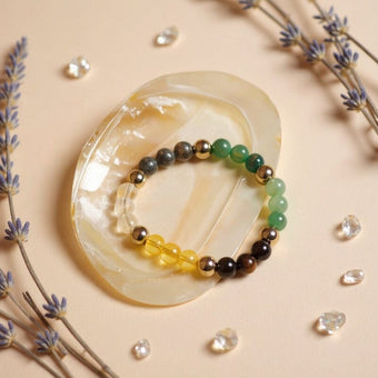 Dhan Yog Healing Natural Crystal Bracelet