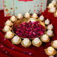 Aesthetic Floral Urli With Diya Gift Box