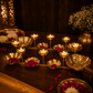 Elegant Rectangle T-Light Candle Holder