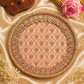 Royal Zari Pooja Thali 20cm