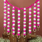 Incredible Floral Light Pink White Backdrop Decoration