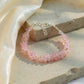 Rose Quartz Crystal Healing Bracelet For Self Esteem & Self Love